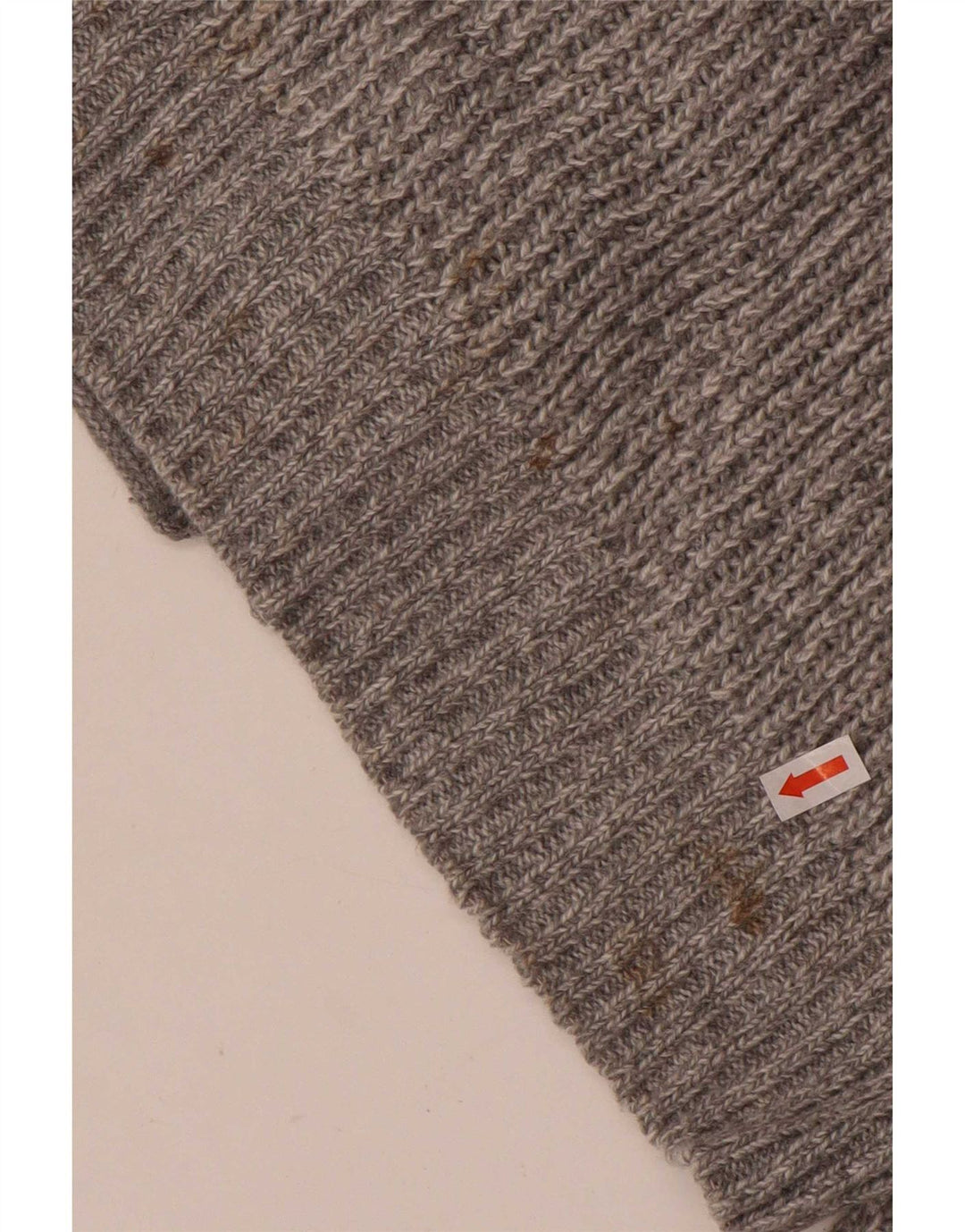 Marks & Spencer Mens Cardigan Sweater Medium Grey Flecked Acrylic