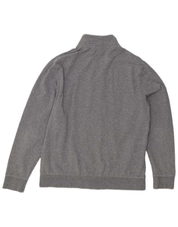 Hackett Mens Tracksuit Top Jacket Medium Grey Cotton
