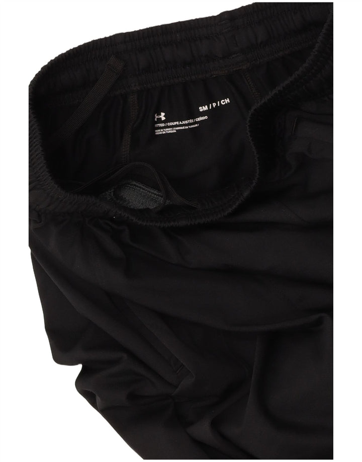 UNDER ARMOUR Mens Tracksuit Trousers Small  Black