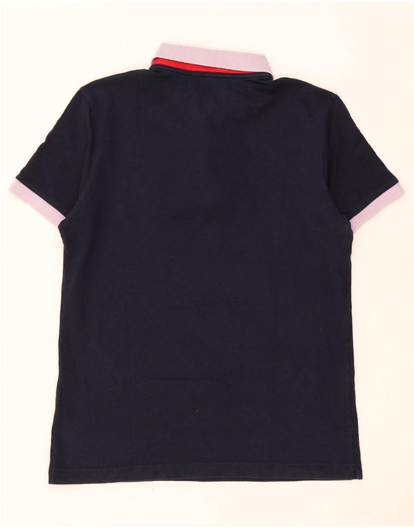 Jeckerson Mens Polo Shirt Medium Navy Blue