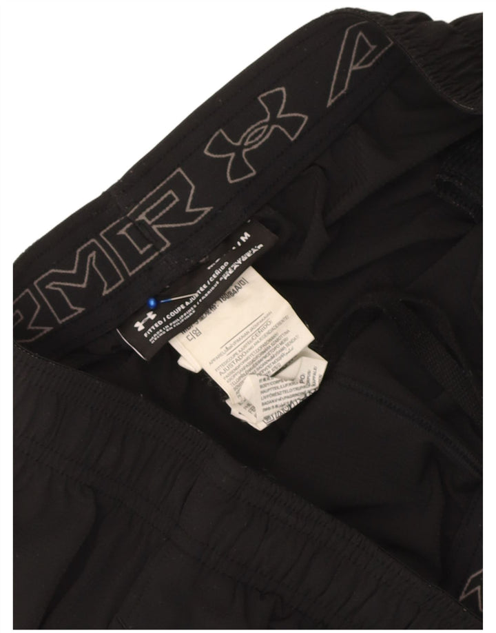 Under Armour Mens Heat Gear Sport Shorts Medium Black Polyester