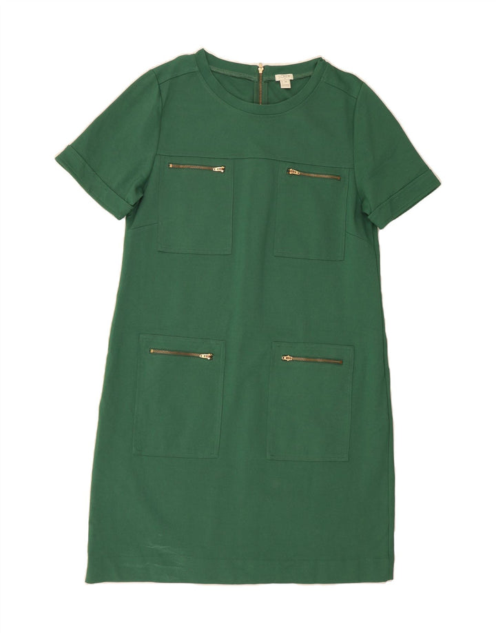 J. CREW Womens Shift Dress US 14 XL Green Viscose Vintage J. Crew and Second-Hand J. Crew from Messina Hembry 