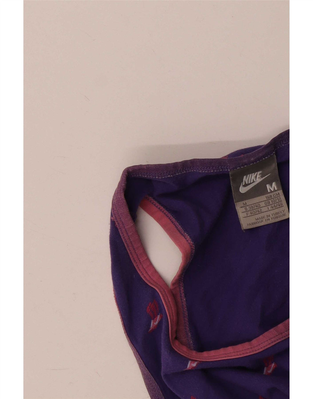 Nike Womens Graphic Vest Top UK 10/12 Medium Purple