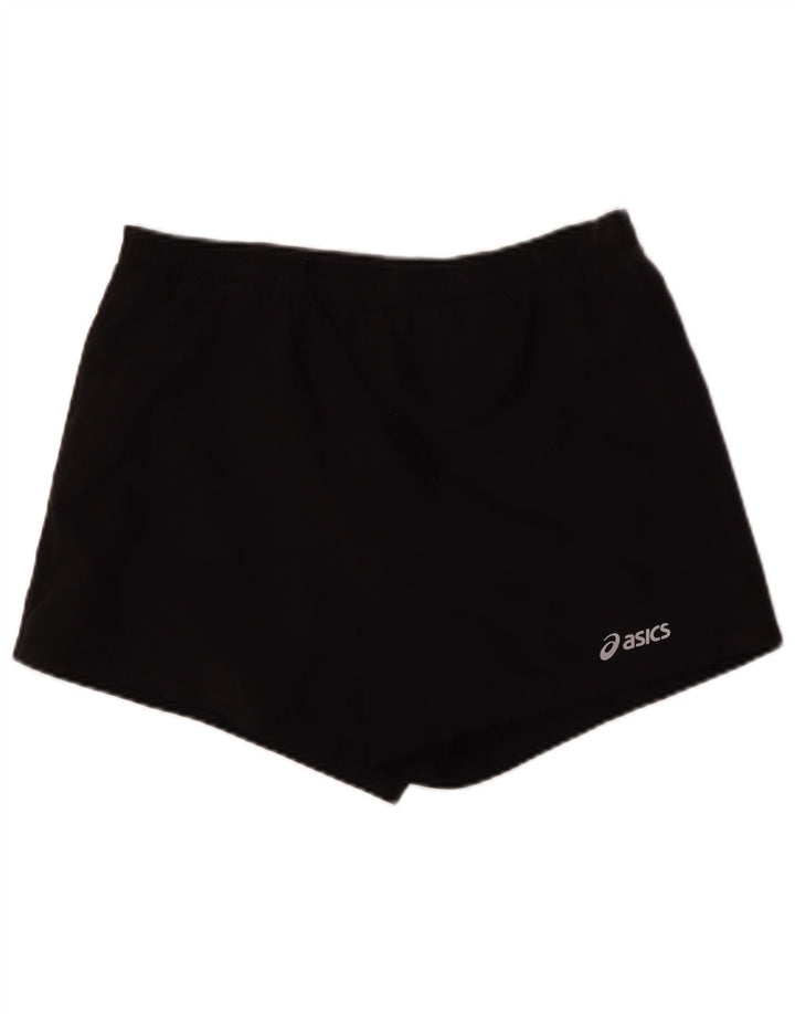 Asics Mens Sport Shorts Medium  Black Polyester