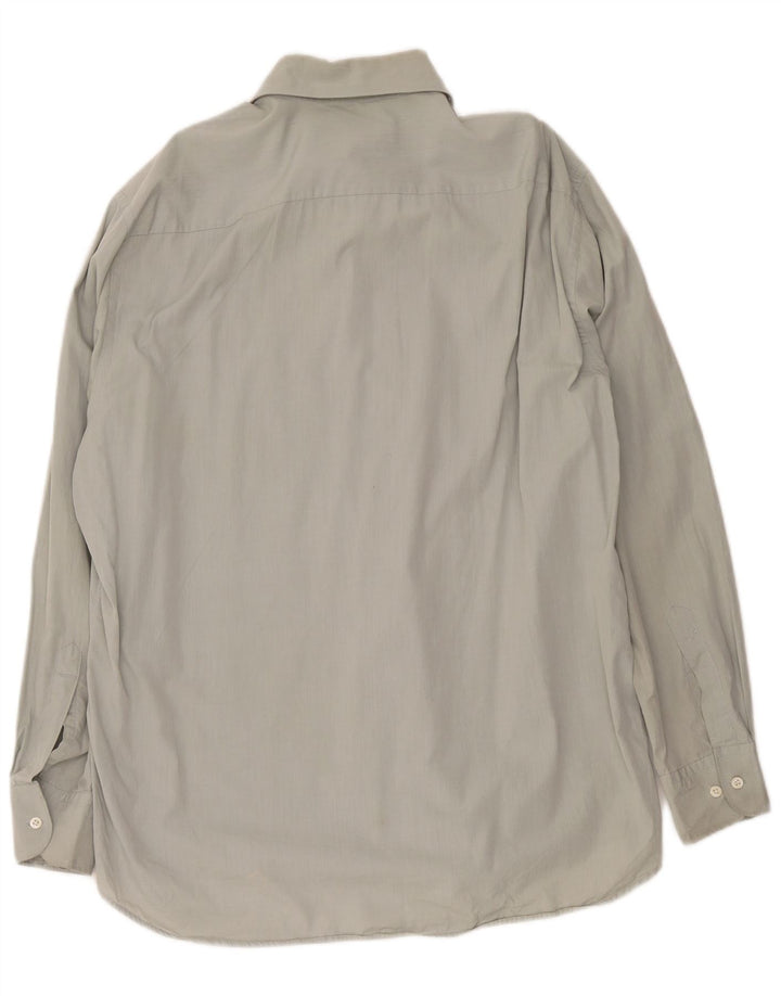 Hugo Boss Mens Shirt Size 17 1/2 44 XL Grey