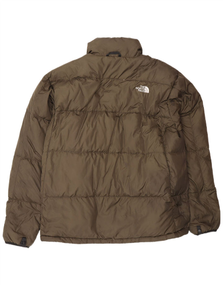 THE NORTH FACE Mens 550 Padded Jacket UK 42 XL Khaki Nylon