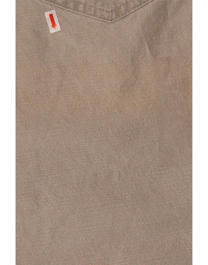 WRANGLER Mens Texas Stretch Straight Casual Trousers W32 L34  Beige Cotton