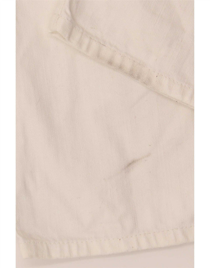 Replay Mens Straight Jeans W38 L34 White Cotton