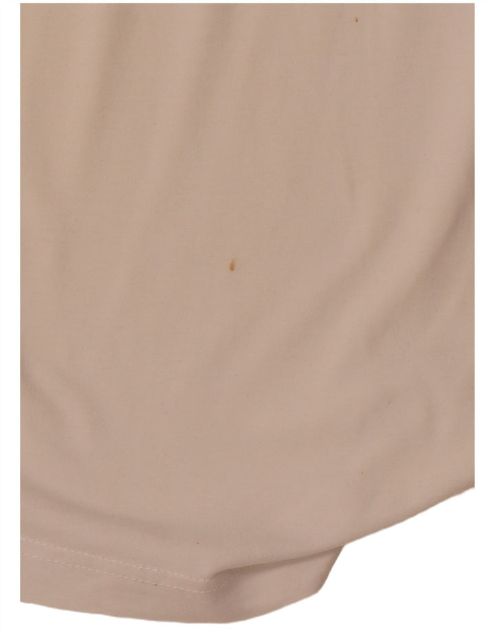 CHAMPION Mens Graphic T-Shirt Top Medium White Cotton