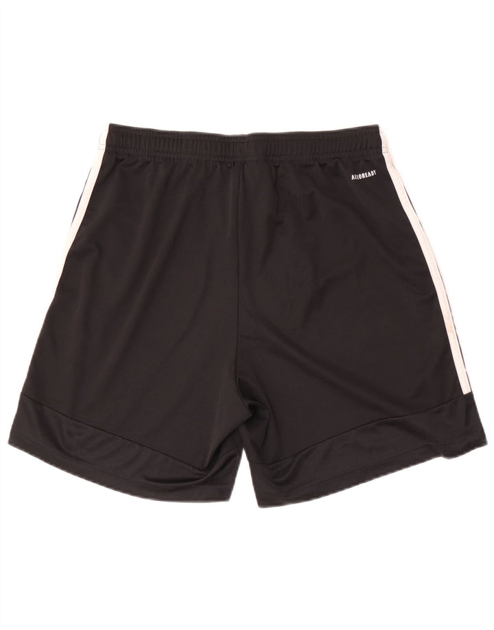 Adidas Mens Regular Sport Shorts Medium  Black Polyester Sports