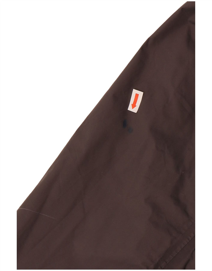 THE NORTH FACE Boys Hooded Rain Jacket 14-15 Years Large Black Nylon