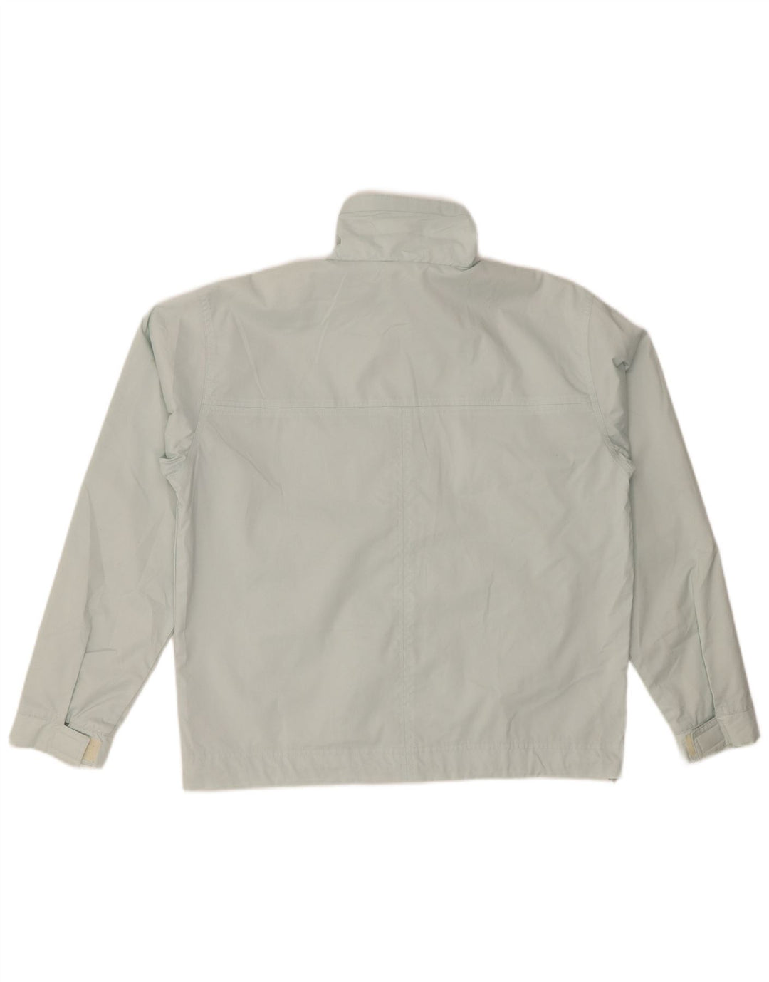 ADIDAS Womens Tracksuit Top Jacket UK 14 Large Turquoise Polyester