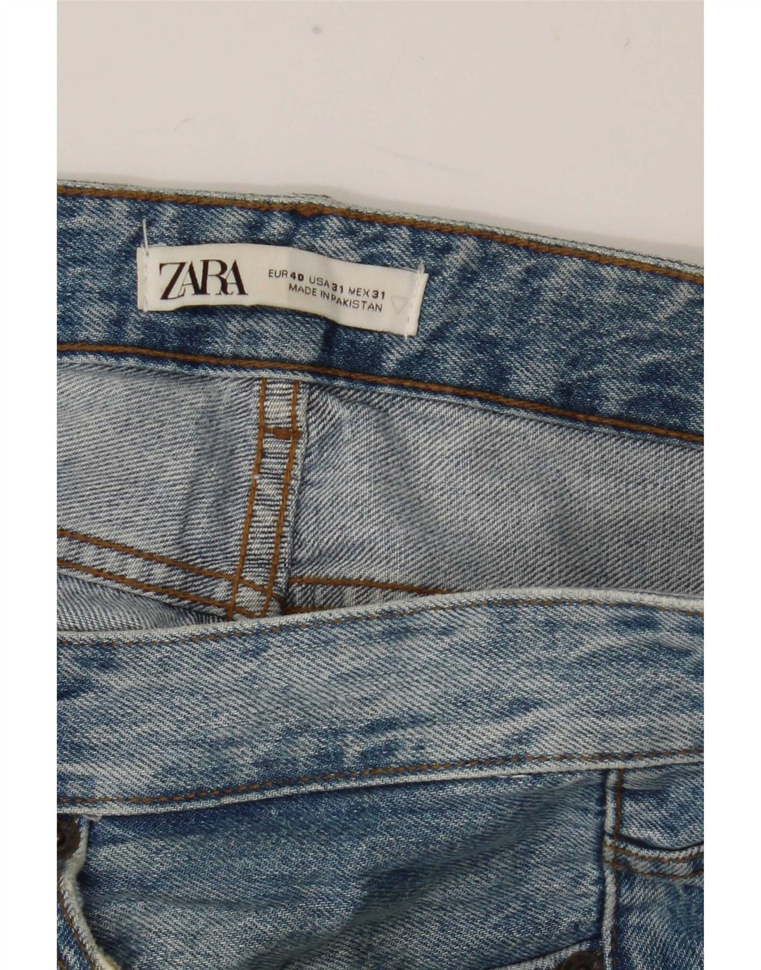 Zara Mens Slim Jeans EU 40 Medium W31 L30 Blue