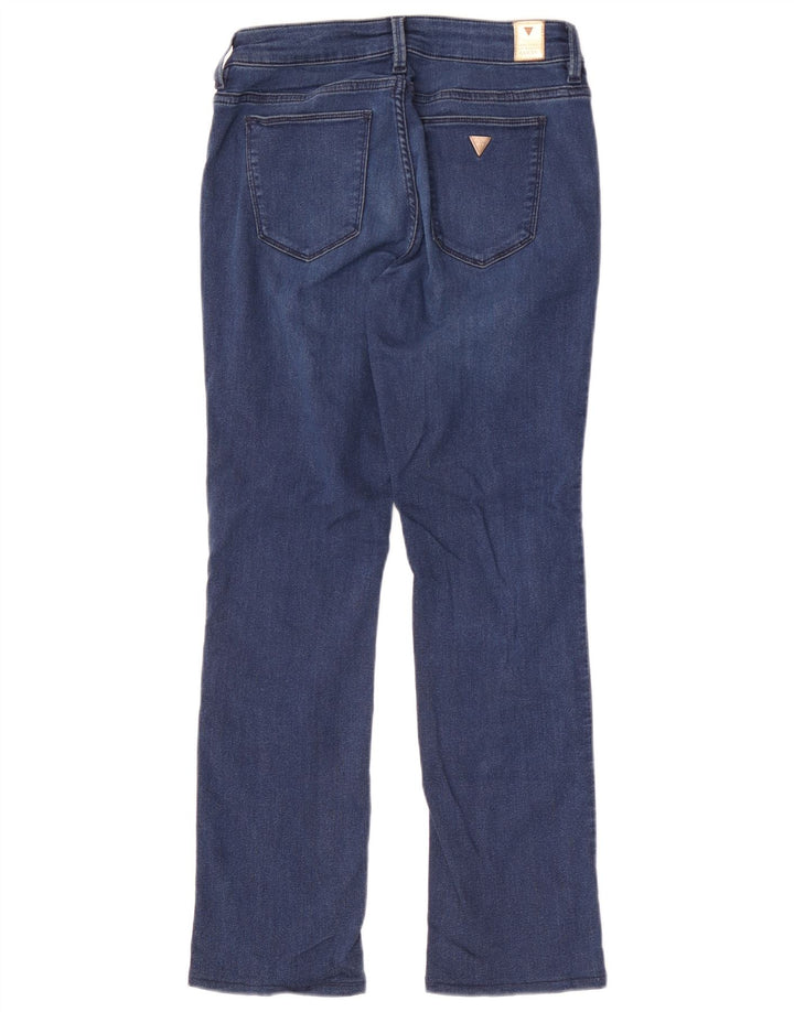 Guess Womens Cigarette Slim Jeans W29 L28 Blue Cotton