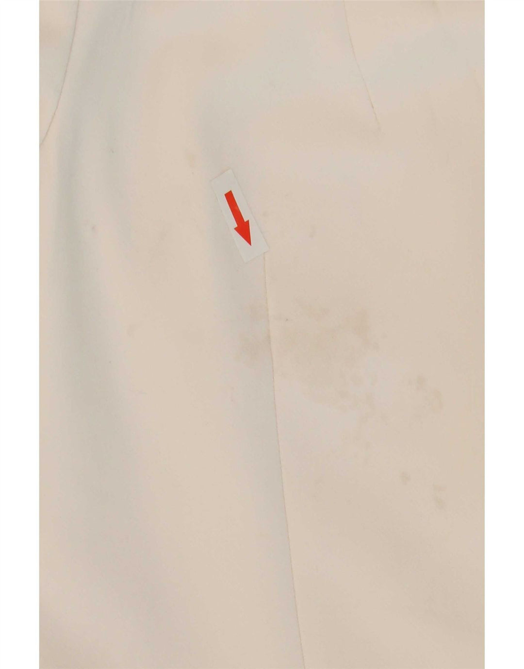 Zara Womens 1 Button Blazer Jacket UK 10 Small White Polyester