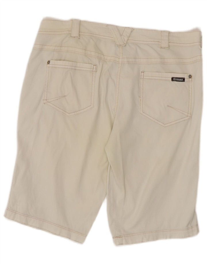COLMAR Mens Casual Shorts EU 46 Large W32 Off White