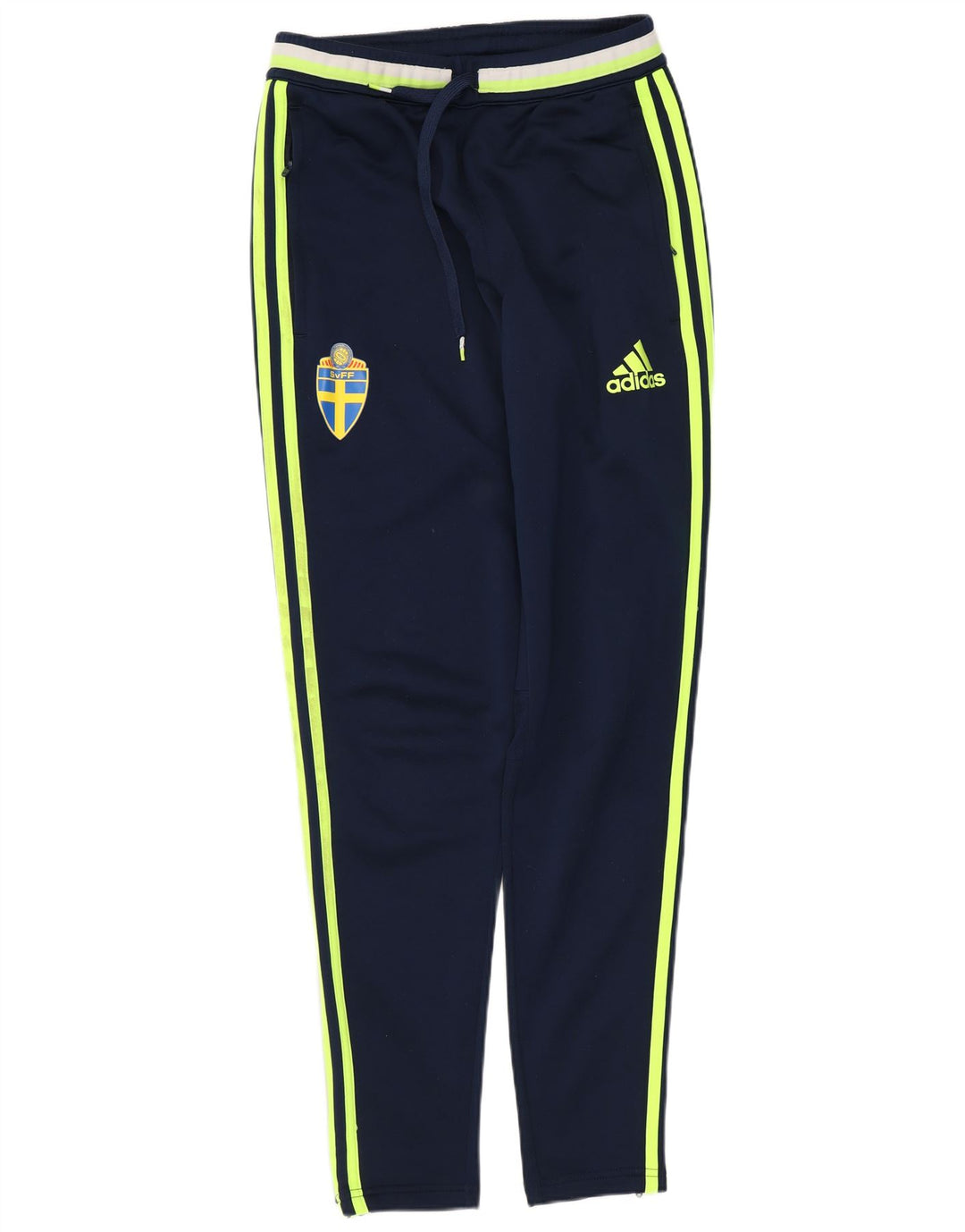ADIDAS Mens Climacool Tracksuit Trousers XS  Navy Blue Polyester