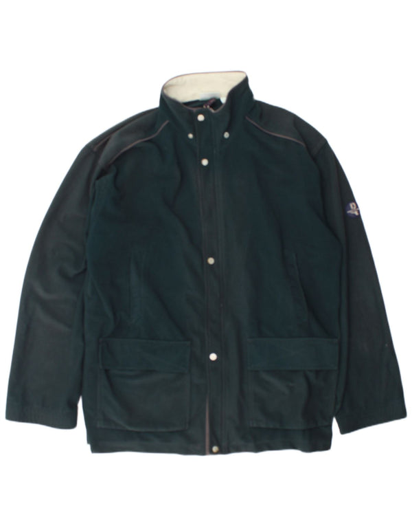 Diadora Mens Tracksuit Top Jacket UK 46 2XL Green Polyester