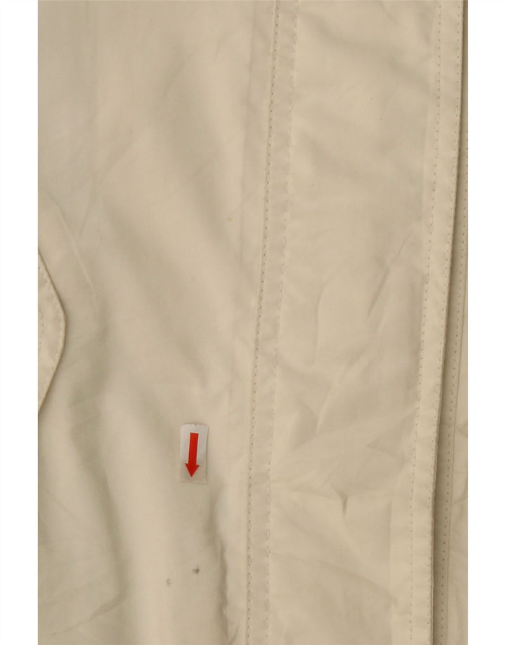 CIESSE PIUMINI Womens Hooded Padded Jacket IT 44 Medium White Polyamide Vintage Ciesse Piumini and Second-Hand Ciesse Piumini from Messina Hembry 