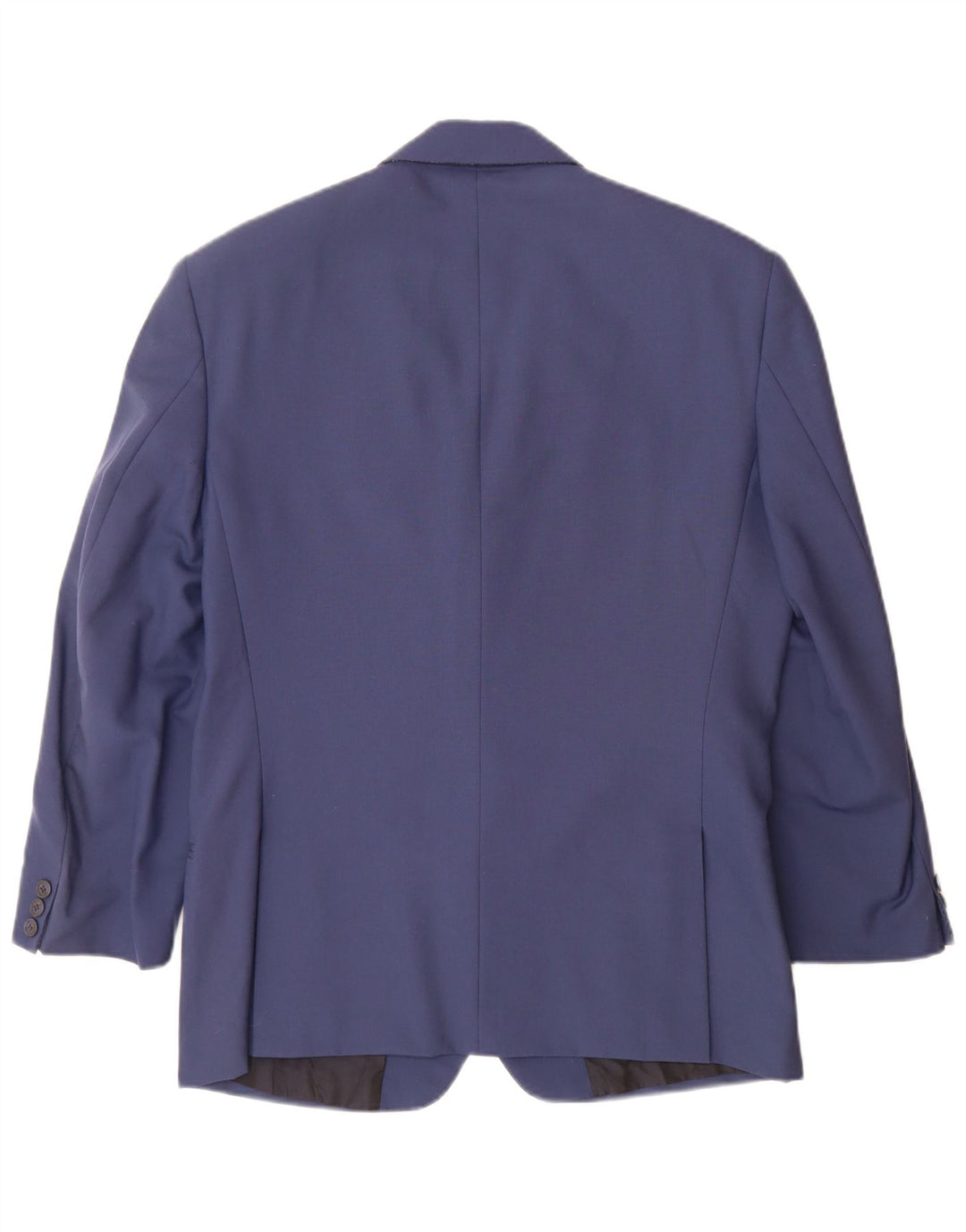 Biagiotti Mens 2 Button Blazer Jacket UK 38 Medium Blue New Wool