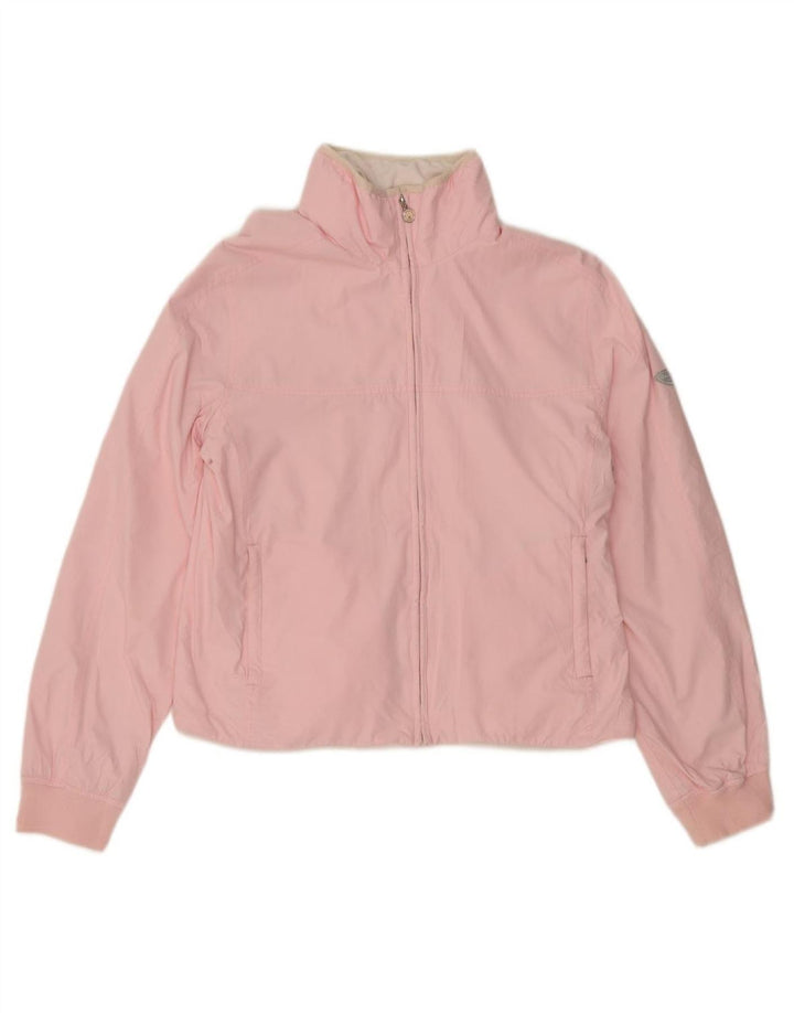 CHAMPION Womens Tracksuit Top Jacket UK 16 Large Pink