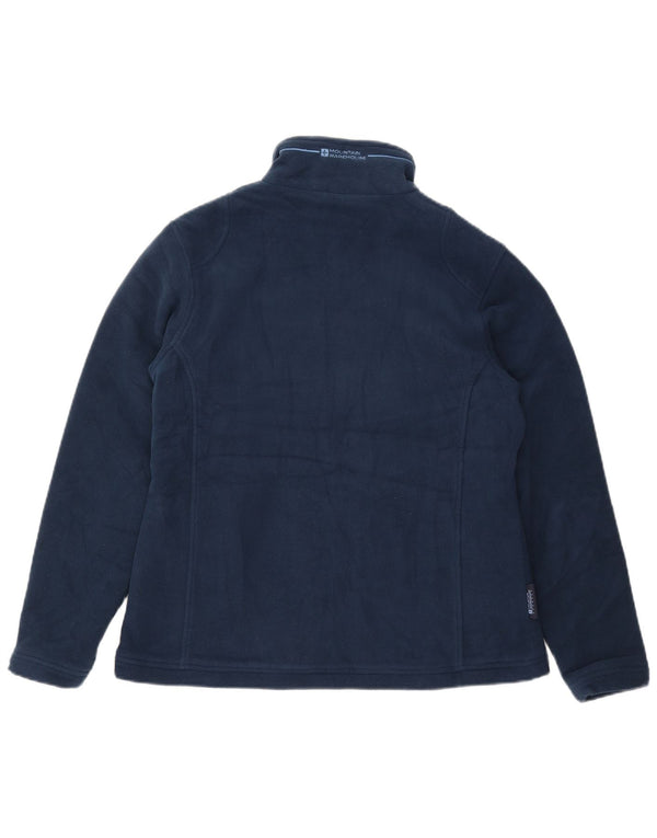 Mountain Warehouse Womens Fleece Jacket UK 14 Large Navy Blue Polyester