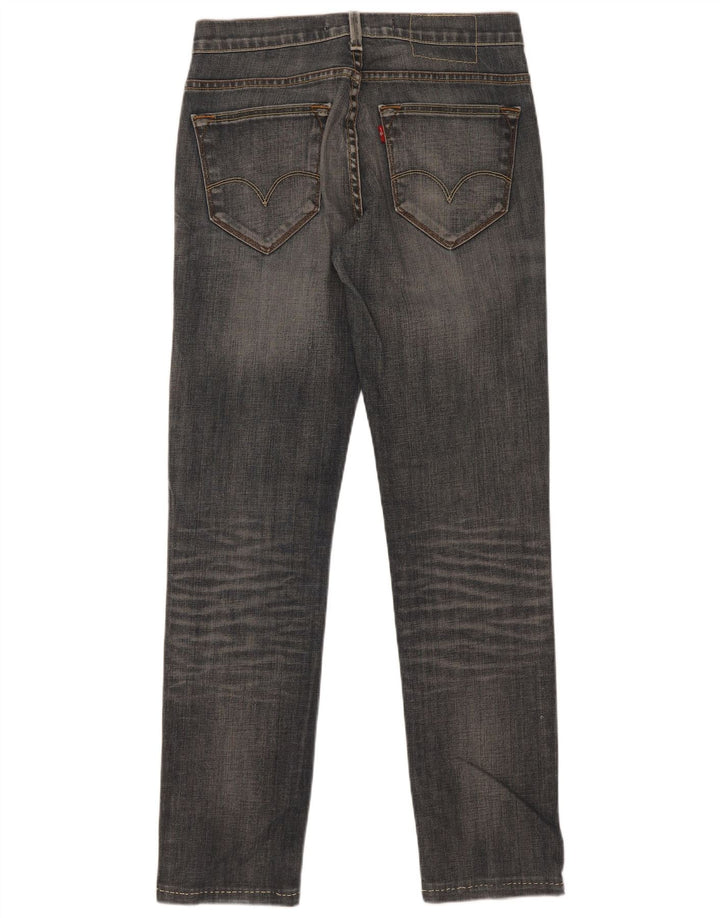 Levi's Mens 519 Slim Jeans W30 L31 Black Cotton
