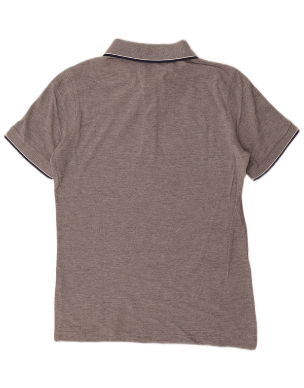 Kappa Mens Polo Shirt Small Grey Flecked