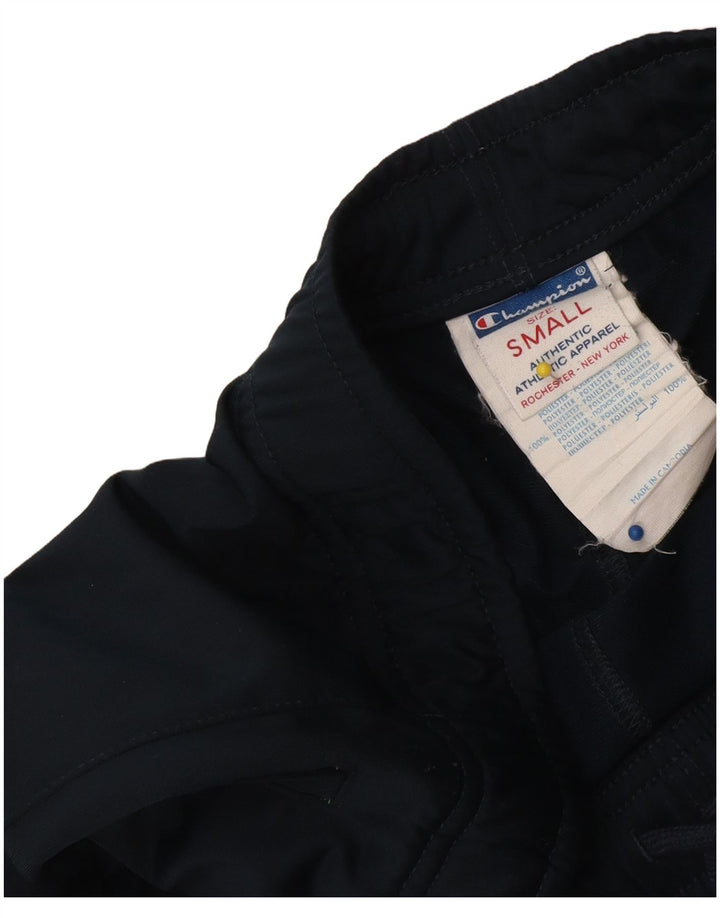 Champion Mens Tracksuit Trousers Small Navy Blue Polyester