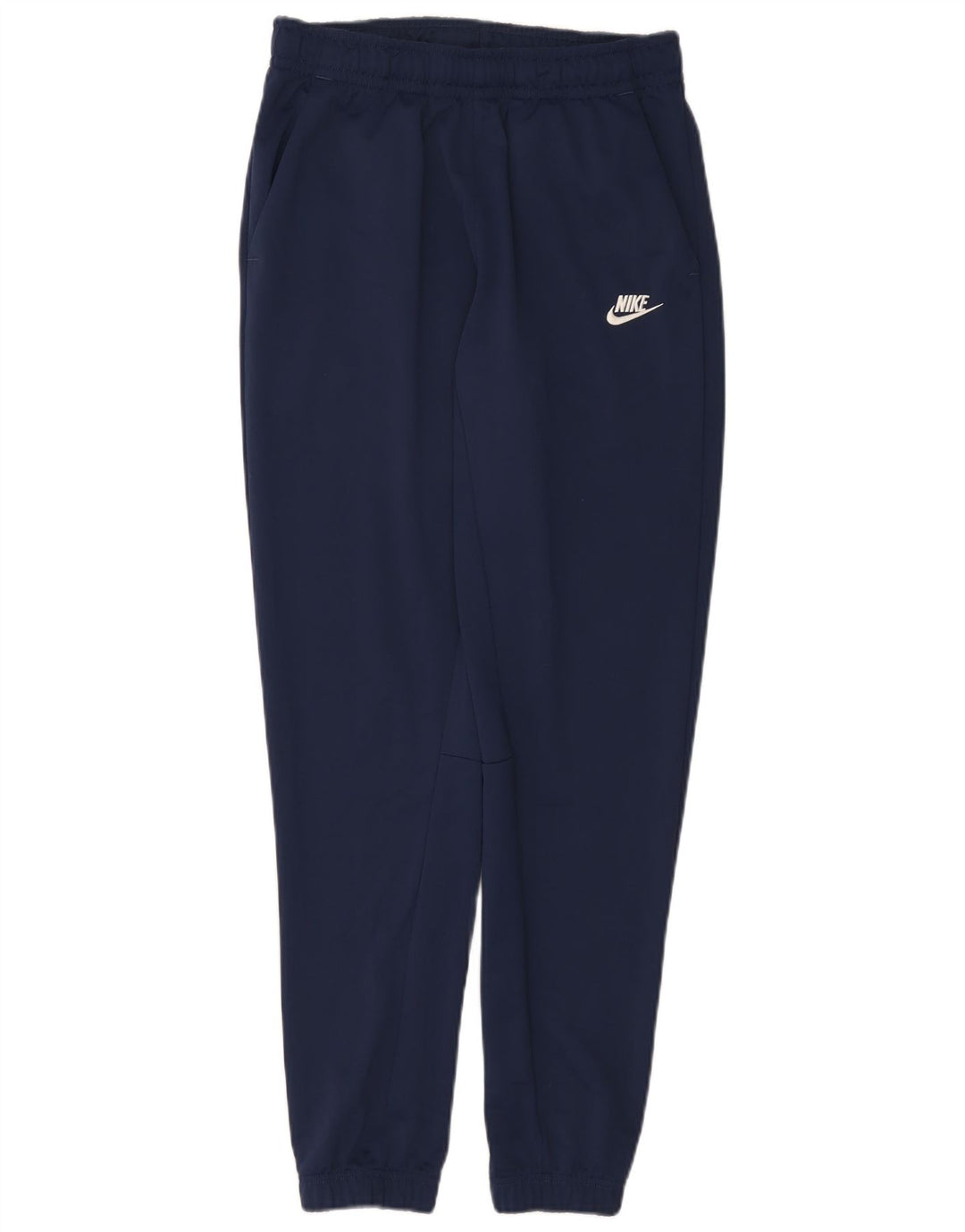 Nike Mens Tracksuit Trousers Joggers Small Navy Blue Polyester