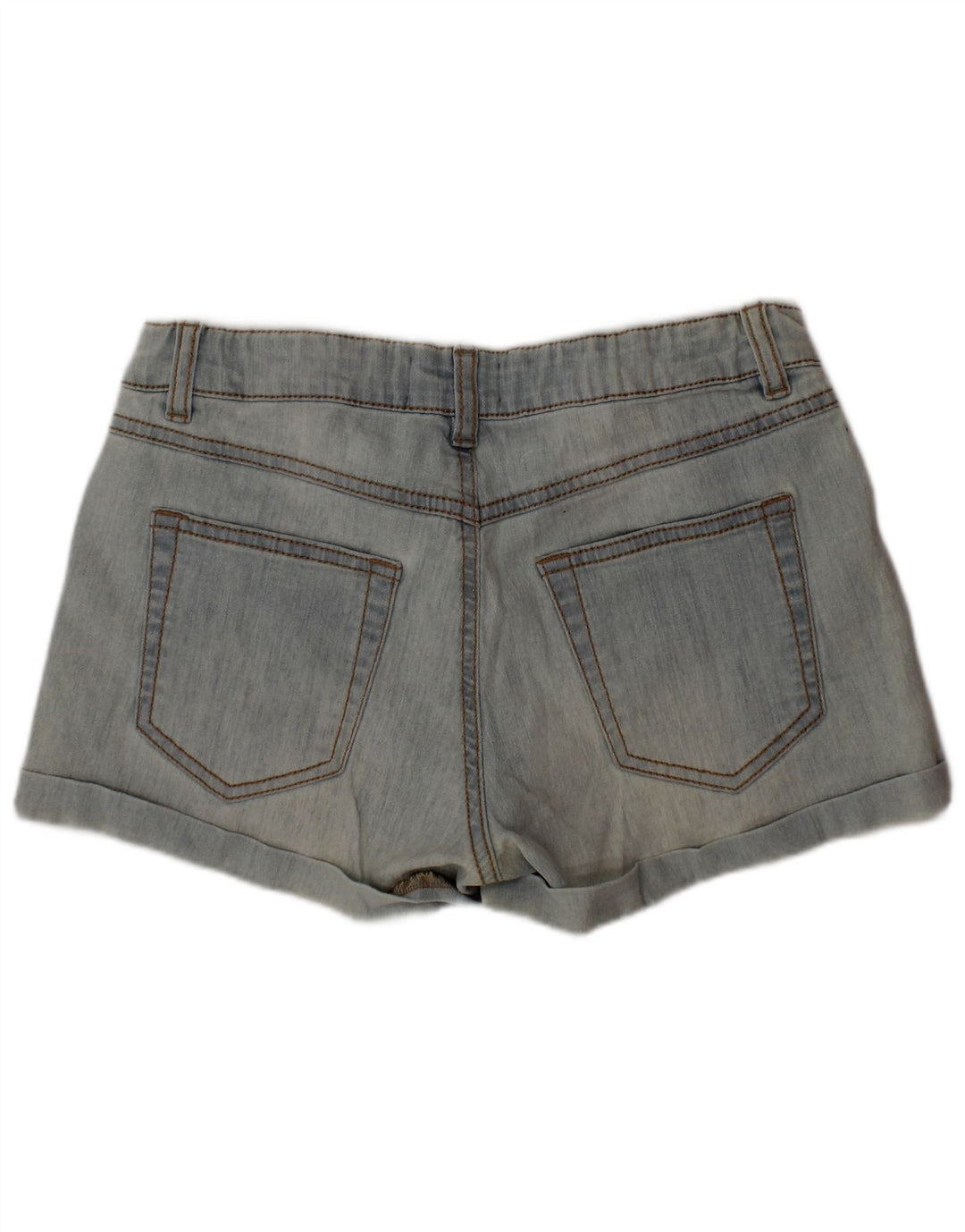 BENETTON Girls Denim Shorts 11-12 Years W26  Blue