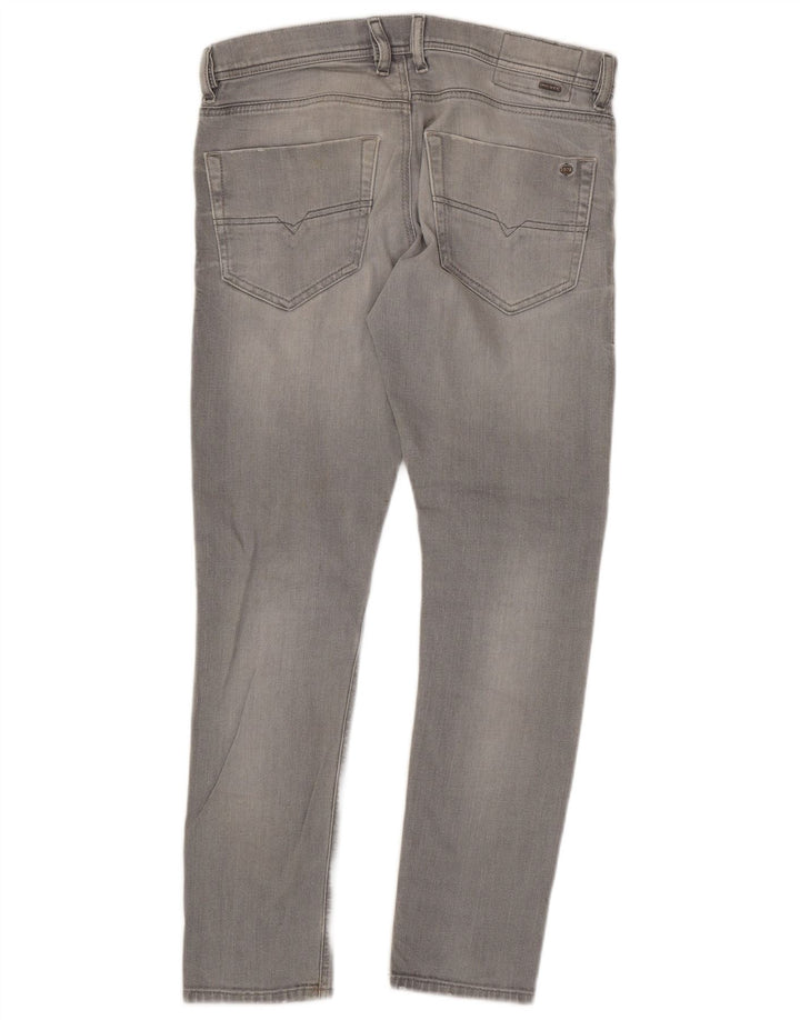 Diesel Mens Slim Jeans W31 L30 Grey Cotton