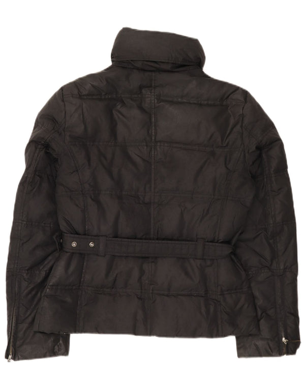 Zara Womens Padded Jacket UK 14 Large Black