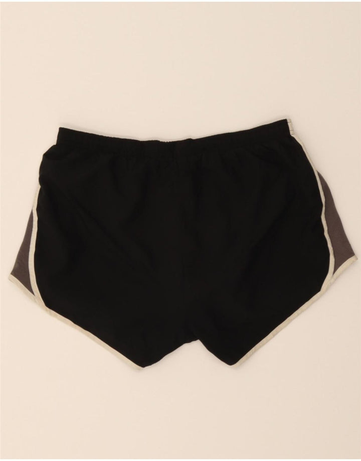 NIKE Womens Sport Shorts UK 14 Medium  Black Polyester Vintage Nike and Second-Hand Nike from Messina Hembry 
