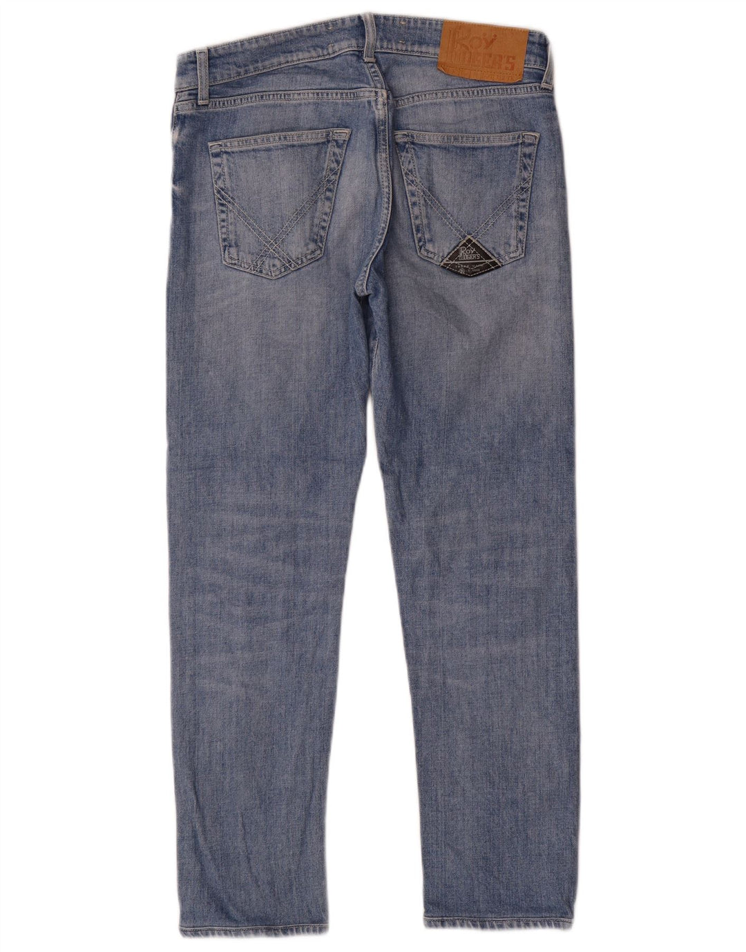 Roy Rogers Womens Slim Jeans W30 L28 Blue Cotton