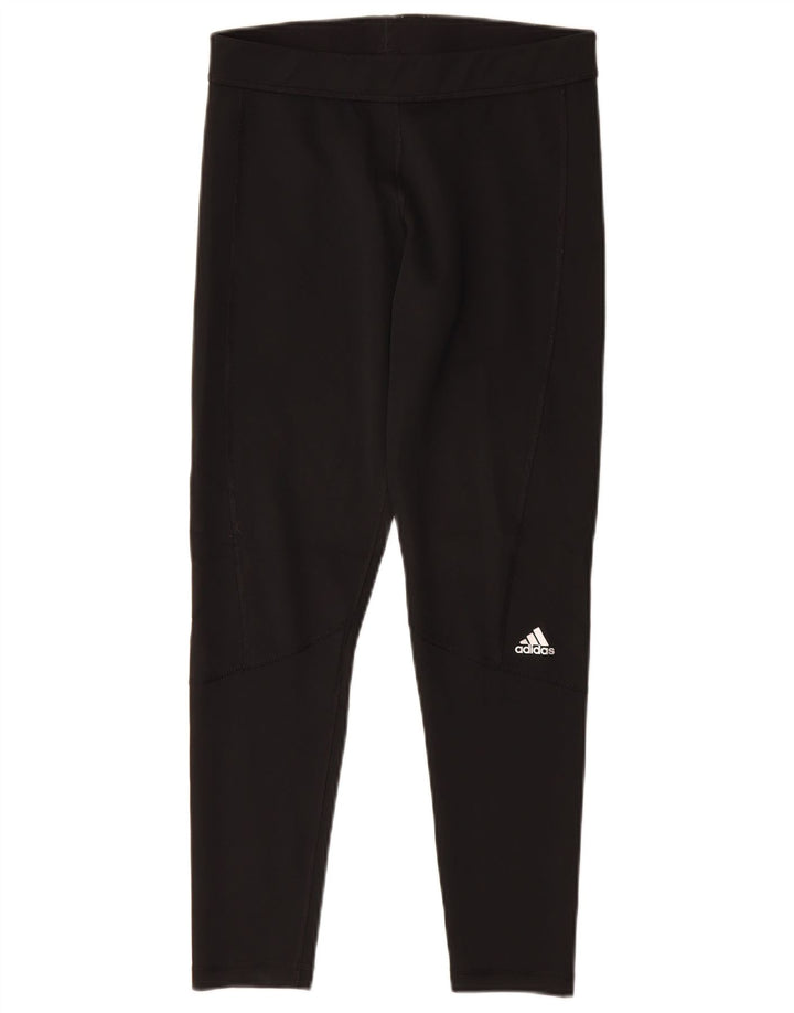 Adidas Womens Climalite Leggings UK 8 Small  Black