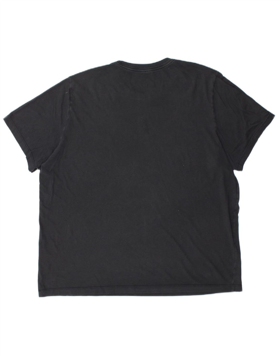 NIKE Mens T-Shirt Top 2XL Black Cotton