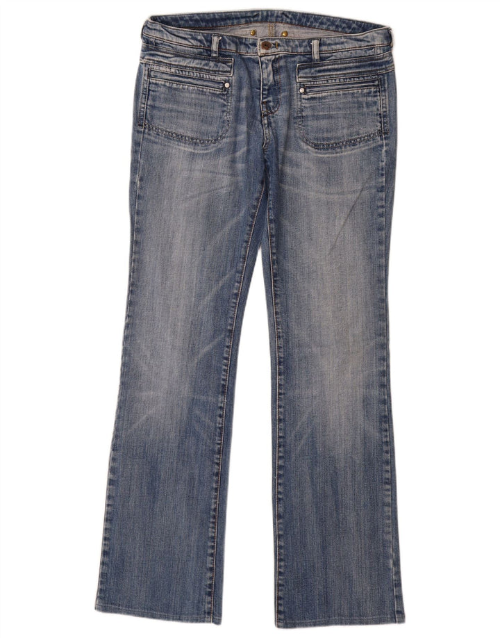 DIESEL Womens Bootcut Jeans W31 L33 Blue Cotton