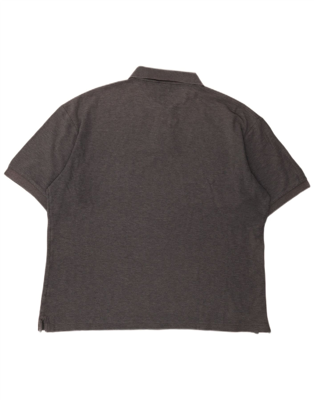 Fila Mens Polo Shirt IT 56 XL Grey Flecked Cotton