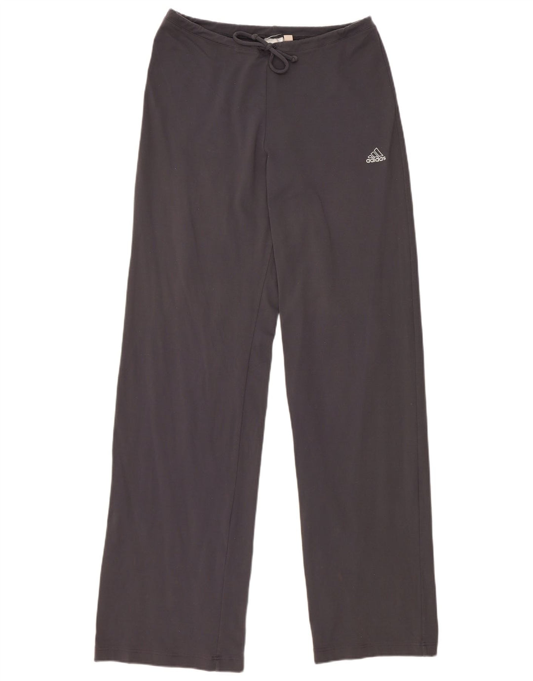 ADIDAS Womens Tracksuit Trousers UK 16 Large Navy Blue Polyamide