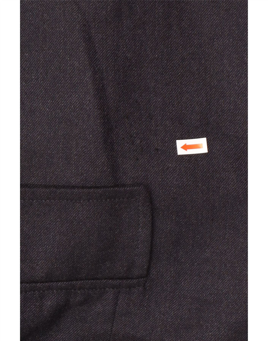 LUIGI BIANCHI Mens Longline Blazer Jacket IT 48 Medium Navy Blue Classic