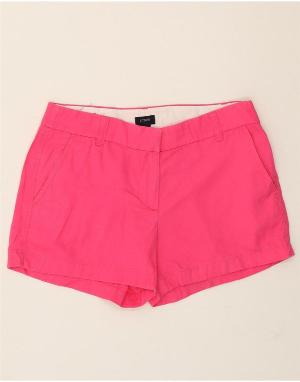 J. CREW Womens Chino Shorts US 4 Small W31  Pink Cotton