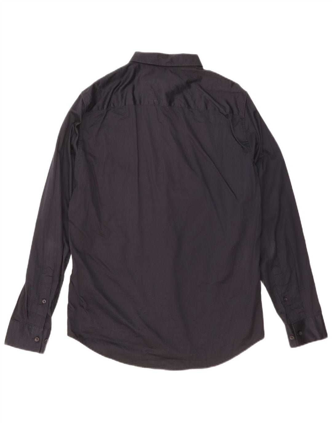 Armani Exchange Mens Shirt Medium Black Cotton