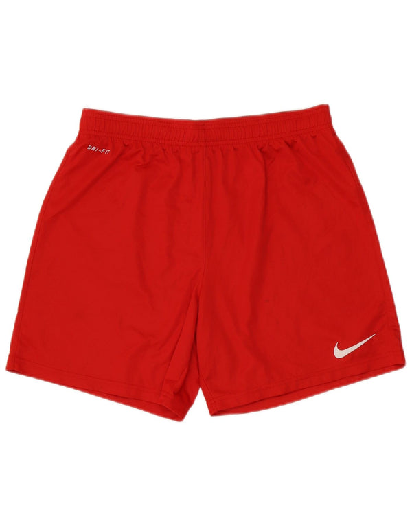 Nike Mens Dri Fit Sport Shorts Medium Red Polyester
