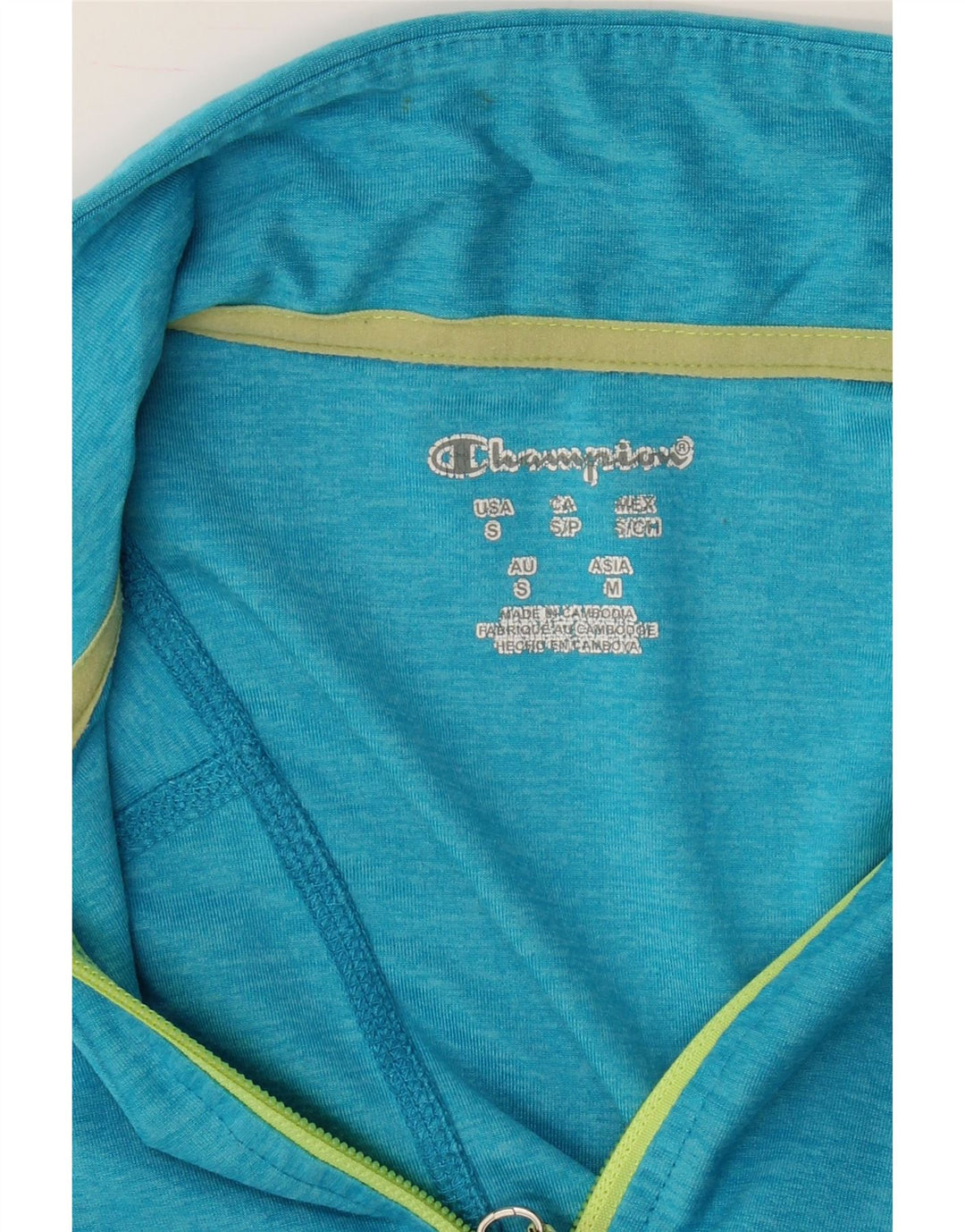 CHAMPION Womens Tracksuit Top Jacket UK 8 Small Blue Polyester Vintage Champion and Second-Hand Champion from Messina Hembry 