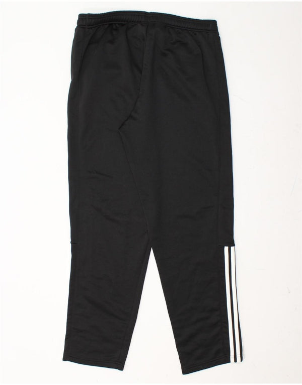 ADIDAS Mens Tracksuit Trousers Large  Black Polyester