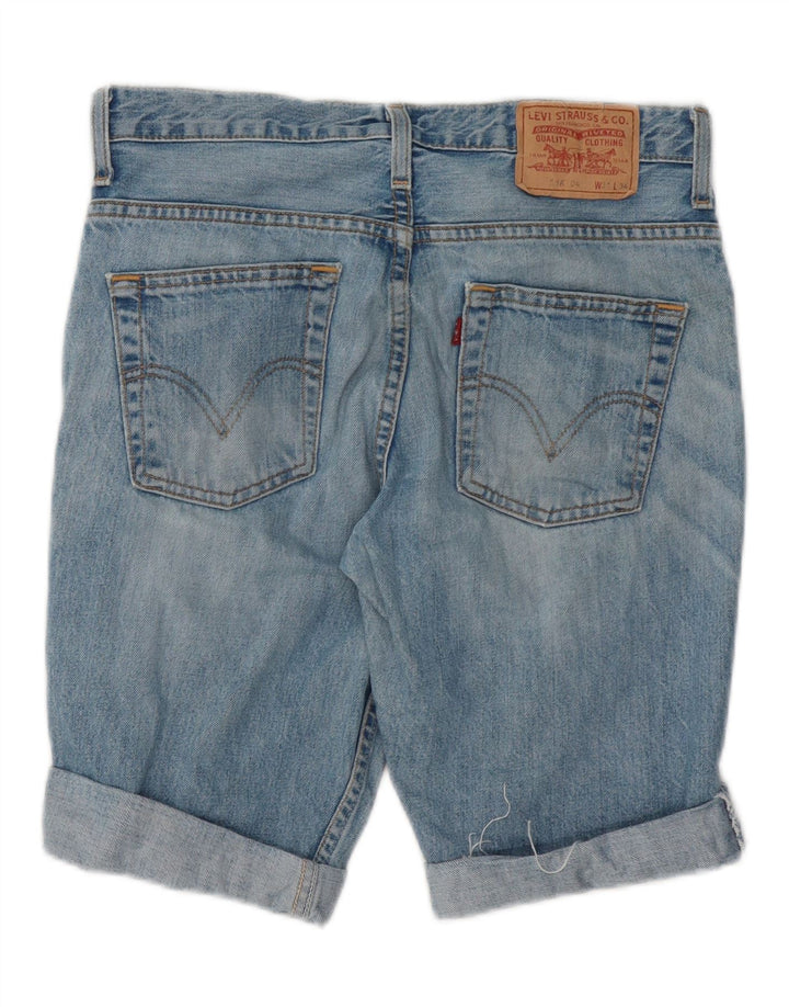 LEVI'S Mens 516 Denim Shorts W31 Medium  Blue Vintage Levi's and Second-Hand Levi's from Messina Hembry 