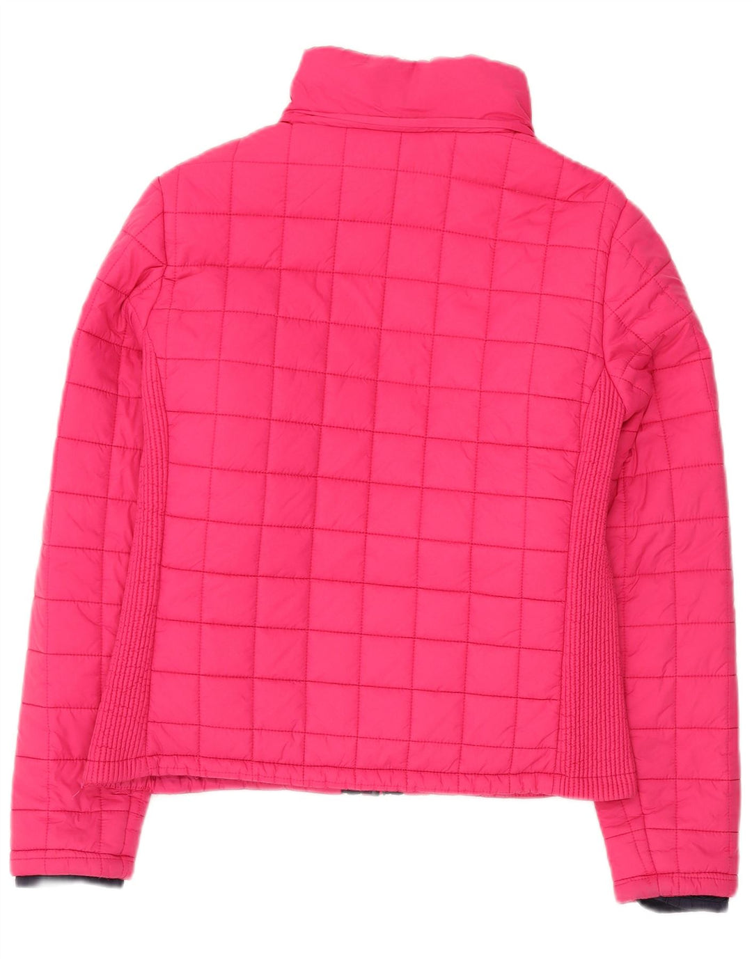 SUPERDRY Womens Padded Jacket UK 18 XL Pink Nylon