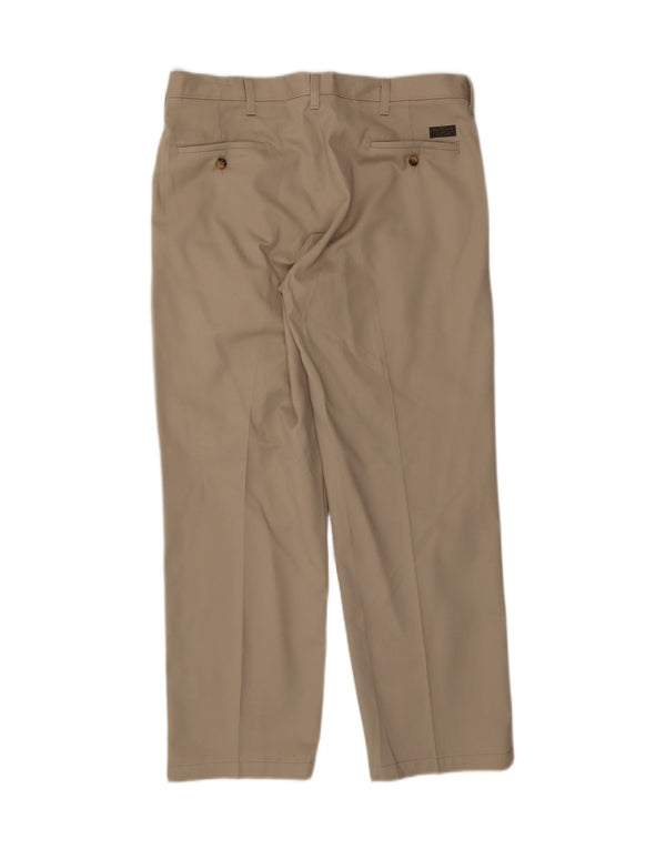 LEE Mens Pegged Chino Trousers W36 L29  Beige Cotton