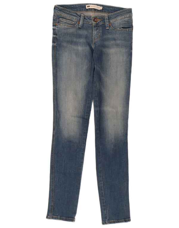 Levi's Womens Demi Curve Low Waist Skinny Jeans W27 L32 Blue